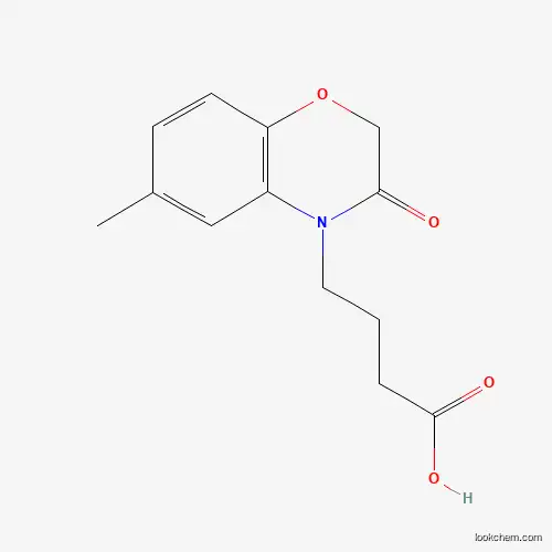 4-(2,3-DIHYDRO-6-METHYL-3-OXOBENZO[B][1,4]OXAZIN-4-YL)BUTANOIC ACID