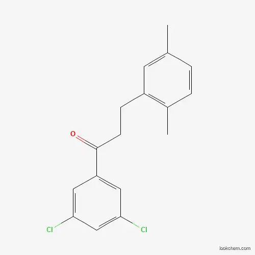 3',5'-DICHLORO-3-(2,5-DIMETHYLPHENYL)PROPIOPHENONE