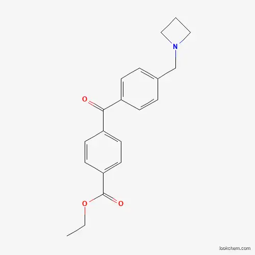 4-AZETIDINOMETHYL-4'-CARBOETHOXYBENZOPHENONE
