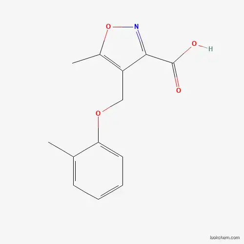 5-Methyl-4-[(2-methylphenoxy)methyl]isoxazole-3-carboxylic acid