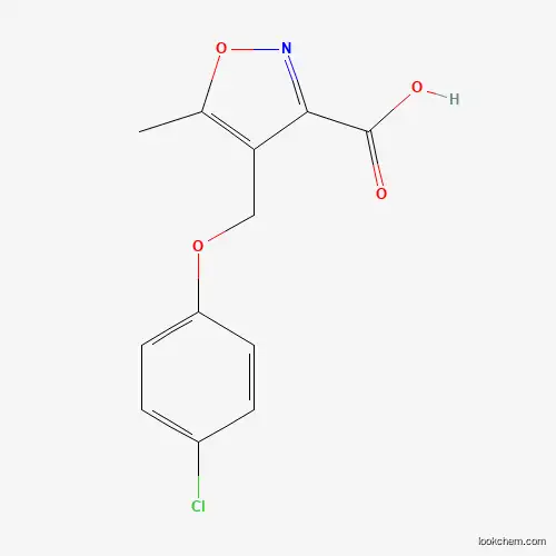 4-[(4-Chlorophenoxy)methyl]-5-methylisoxazole-3-carboxylic acid