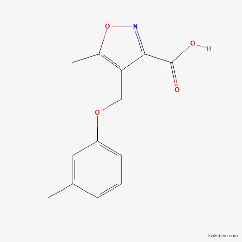 5-METHYL-4-[(3-METHYLPHENOXY)METHYL]ISOXAZOLE-3-CARBOXYLIC ACID