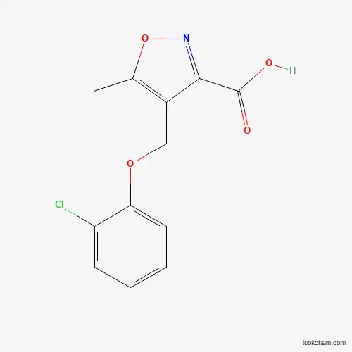 4-[(2-Chlorophenoxy)methyl]-5-methylisoxazole-3-carboxylic acid