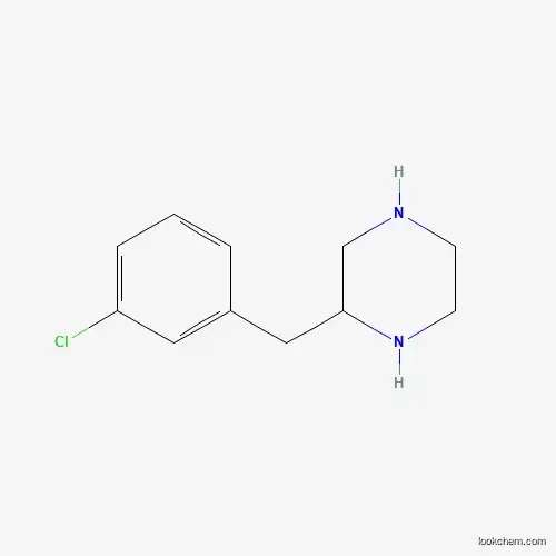 Molecular Structure of 910444-97-2 (2-(3-Chloro-benzyl)-piperazine)