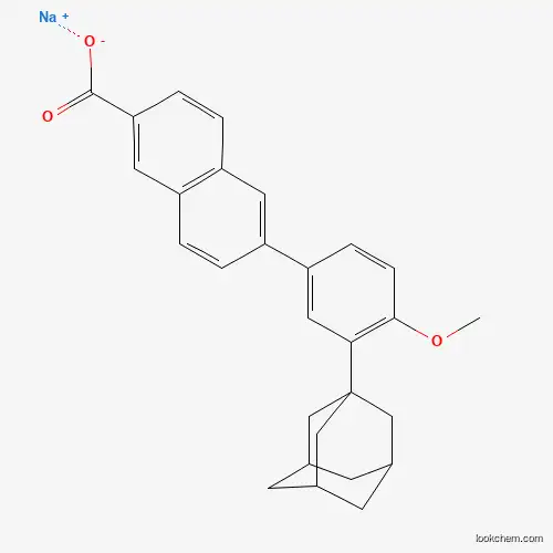 Molecular Structure of 911110-93-5 (Adapalene (sodium salt))