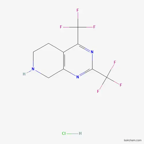 5,6,7,8-tetrahydro-2,4-bis(trifluoroMethyl)-Pyrido[3,4-d]pyriMidine hydrochloride  Cas etrahydro-2,4-bis(trifluoroMethyl).911636-86-7 98%