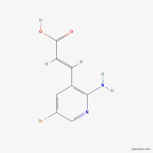 3-(2-AMINO-5-BROMO-PYRIDIN-3-YL)-ACRYLIC ACID