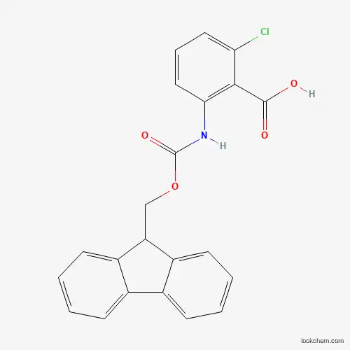 Molecular Structure of 914348-17-7 (Fmoc-2-amino-6-chlorobenzoic acid)