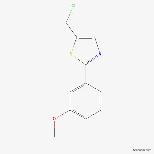 5-(chloromethyl)-2-(3-methoxyphenyl)-1,3-thiazole(SALTDATA: FREE)