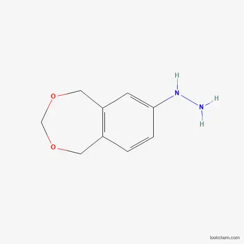 1,5-dihydro-2,4-benzodioxepin-7-ylhydrazine(SALTDATA: 1.3HCl)