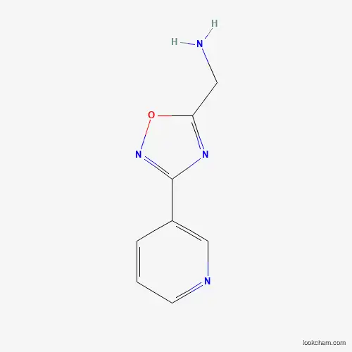 Molecular Structure of 915921-91-4 (1-[3-(Pyridin-3-yl)-1,2,4-oxadiazol-5-yl]methanamine)