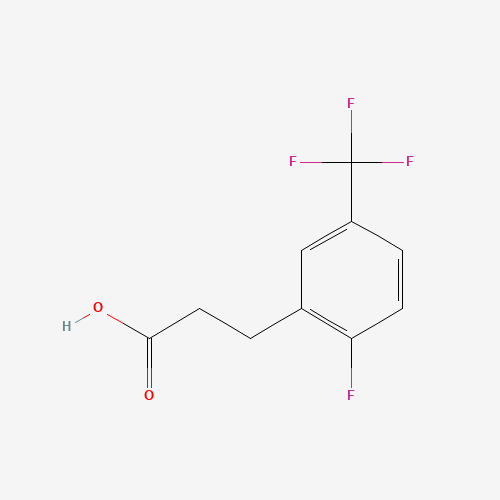 3-[2-FLUORO-5-(TRIFLUOROMETHYL)PHENYL]PROPIONIC ACID