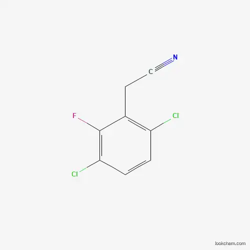 Molecular Structure of 916420-70-7 (3,6-Dichloro-2-fluorophenylacetonitrile)