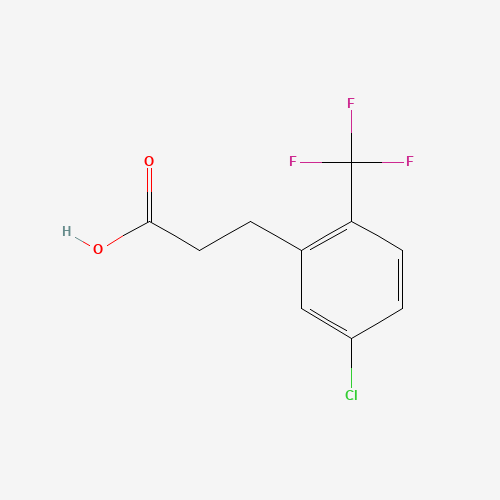 3-[5-CHLORO-2-(TRIFLUOROMETHYL)PHENYL]PROPIONIC ACID