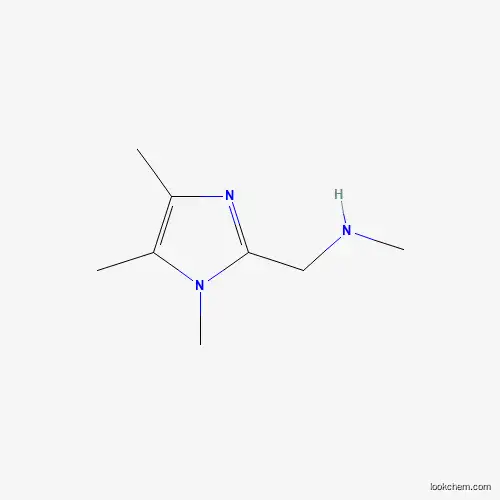 Molecular Structure of 920478-94-0 (methyl[(trimethyl-1H-imidazol-2-yl)methyl]amine)