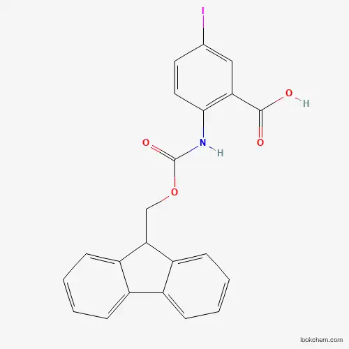Molecular Structure of 924817-95-8 (Fmoc-2-amino-5-iodobenzoic acid)