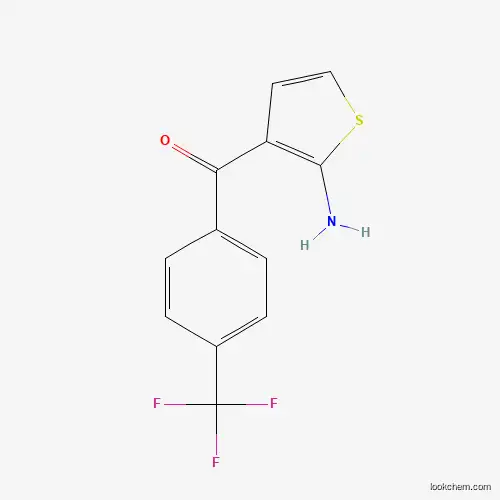 (2-AMINOTHIOPHEN-3-YL)(4-(TRIFLUOROMETHYL)PHENYL)METHANONE