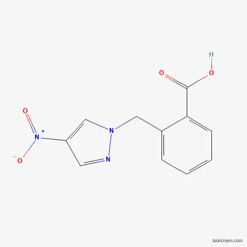 Molecular Structure of 925145-56-8 (2-[(4-nitro-1H-pyrazol-1-yl)methyl]benzoic acid)