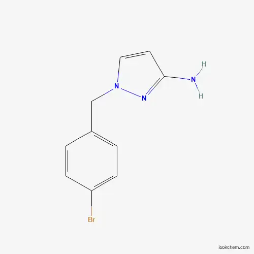 1-[(4-bromophenyl)methyl]pyrazol-3-amine