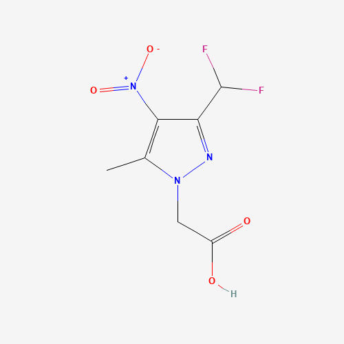 (3-DIFLUOROMETHYL-5-METHYL-4-NITRO-PYRAZOL-1-YL)-ACETIC ACID