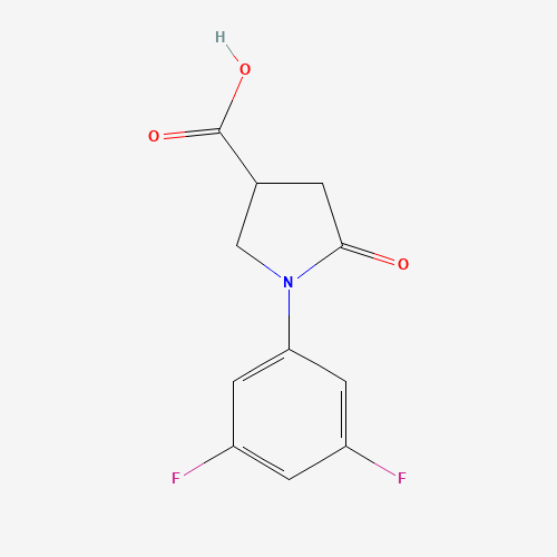 1-(3,5-DIFLUOROPHENYL)-5-OXOPYRROLIDINE-3-CARBOXYLIC ACID(926229-10-9)