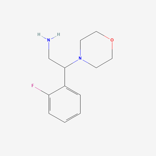 2-(2-Fluoro-phenyl)-2-morpholin-4-yl-ethylamine