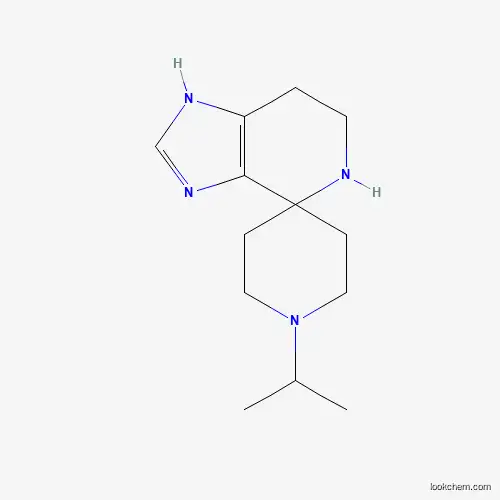 Molecular Structure of 929809-29-0 (1'-Isopropyl-3,5,6,7-tetrahydrospiro[imidazo[4,5-c]pyridine-4,4'-piperidine])