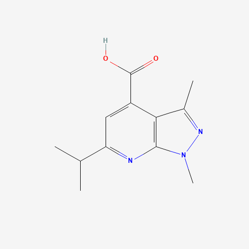 6-ISOPROPYL-1,3-DIMETHYL-1H-PYRAZOLO[3,4-B]PYRIDINE-4-CARBOXYLIC ACID