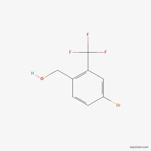 4-Bromo-2-(trifluoromethyl)benzyl alcohol cas no. 932390-36-8 98%