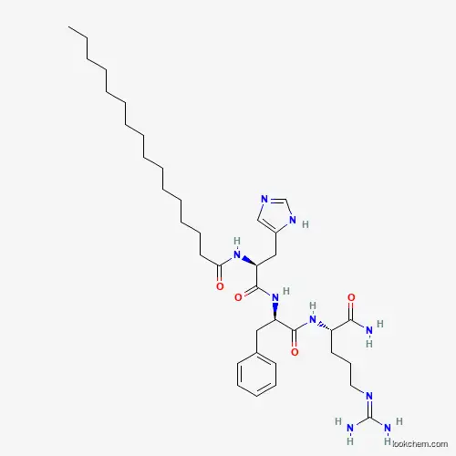 Molecular Structure of 936544-53-5 (Palmitoyl tripeptide-8)