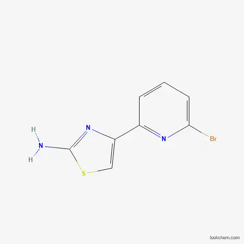 4 - (6 - BROMO - 2 - PYRIDINYL) - 1, 3 - THIAZOL - 2 - AMINE