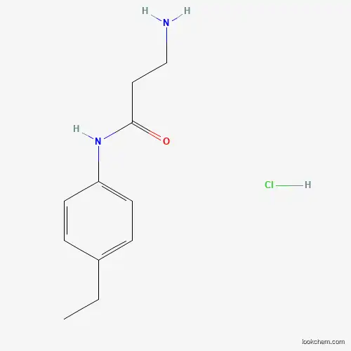 N~1~-(4-ethylphenyl)-beta-alaninamide(SALTDATA: HCl)