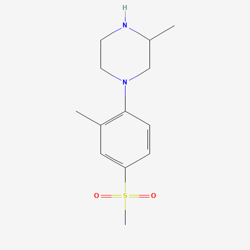 1-[(2-METHYL-4-METHYLSULFONYL)PHENYL]-3-METHYLPIPERAZINE
