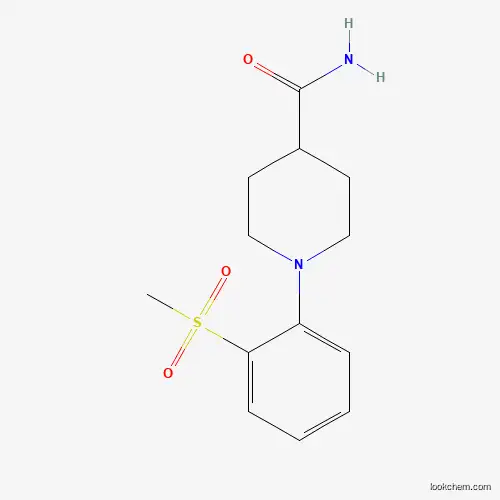 1-[2-(Methylsulfonyl)phenyl]piperidine-4-carboxamide