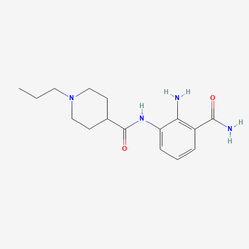 N-[2-AMino-3-(aMinocarbonyl)phenyl]-1-propyl-4-piperidinecarboxaMide