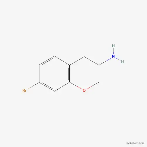 2H-1-BENZOPYRAN-3-AMINE,7-BROMO-3,4-DIHYDRO-