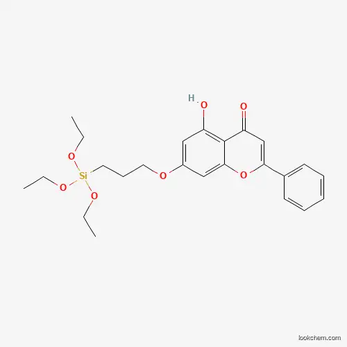 7-TRIETHOXYSILYLPROPOXY-5-HYDROXYFLAVONE, 50% in xylene