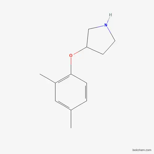 Molecular Structure of 946760-16-3 (3-(2,4-Dimethylphenoxy)pyrrolidine)