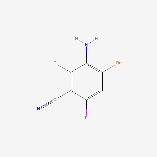 Benzonitrile, 3-amino-4-bromo-2,6-difluoro- cas no. 946817-63-6 98%