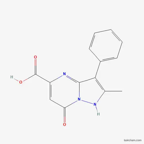 2-Methyl-7-oxo-3-phenyl-4,7-dihydro-pyrazolo-[1,5-a]pyrimidine-5-carboxylic acid