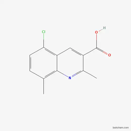 5-Chloro-2,8-dimethylquinoline-3-carboxylic acid