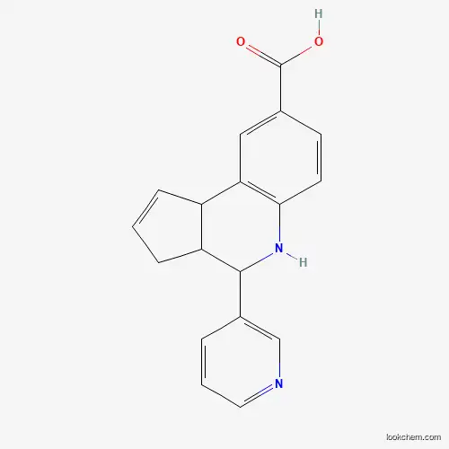 4-Pyridin-3-yl-3a,4,5,9b-tetrahydro-3H-cyclopenta[c]quinoline-8-carboxylic acid