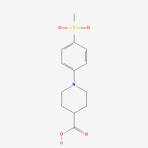 1-[4-(METHYLSULFONYL)PHENYL]PIPERIDINE-4-CARBOXYLIC ACID