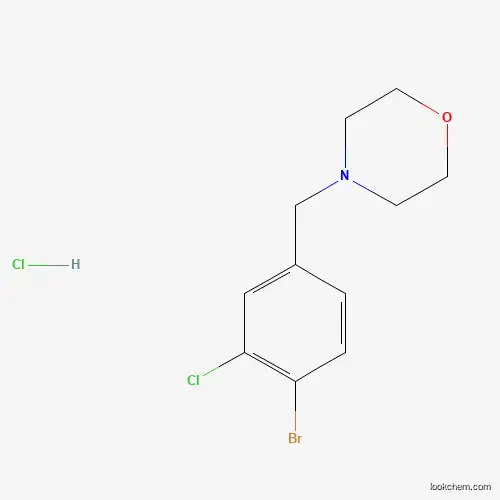 4-[(4-Bromo-3-chlorophenyl)methyl]-morpholine hydrochloride