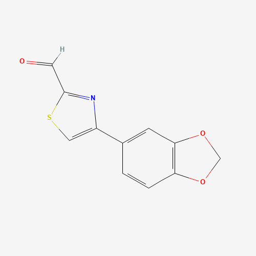 4-(1,3-Benzodioxol-5-yl)-1,3-thiazole-2-carbaldehyde