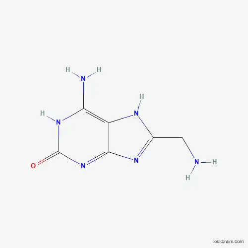 2H-PURIN-2-ONE,6-AMINO-8-(AMINOMETHYL)-1,3-DIHYDRO-