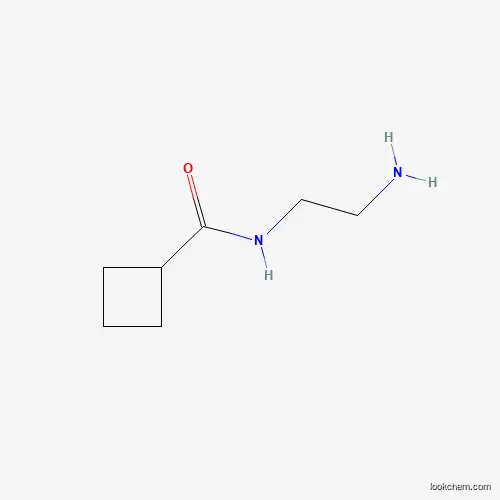 Molecular Structure of 953721-33-0 (N-(2-Aminoethyl)cyclobutanecarboxamide)