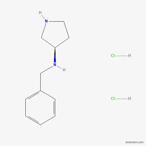 Molecular Structure of 954214-45-0 ((R)-N-Benzylpyrrolidin-3-amine 2HCl)