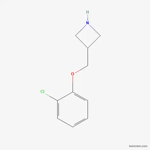 Molecular Structure of 954222-99-2 (3-(2-Chloro-phenoxymethyl)-azetidine)