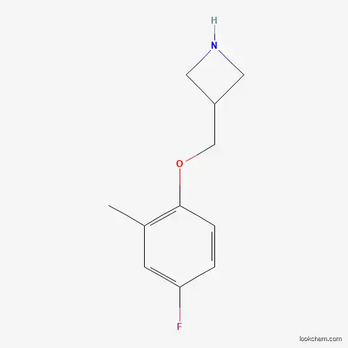 Molecular Structure of 954223-57-5 (3-((4-Fluoro-2-methylphenoxy)methyl)azetidine)